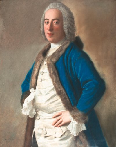 Portrait of Monsieur Boère, Merchant in Genoa by Jean Étienne Liotard
